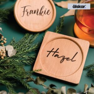 Personalised Gift Name Coaster With Gift Box