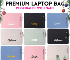 Personalised Premium Laptop Bag | Waterproof Laptop Sleeve