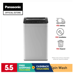 Panasonic Top Load Washing Machine [8kg Capacity] - Model NAF80VB7HRQ