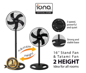 IONA 16-Inch Stand Fan - Model GLSF166