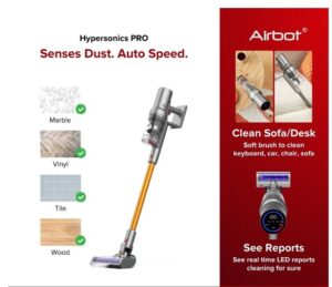 Airbot Handheld Cordless Vacuum Cleaner [27K PA] – Model Hypersonics PRO