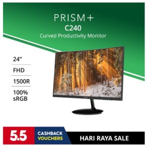 Prism 24 Inch Work And Gaming Monitor - Model C240