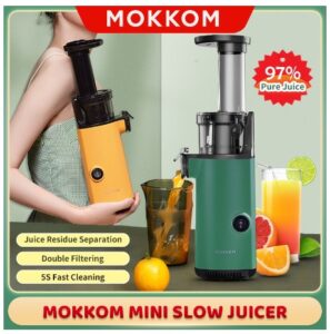 Mokkom Mini Slow Juicer [350 ml] – Model MKSJ001