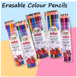 Erasable Colour Pencils 12 Pc Set