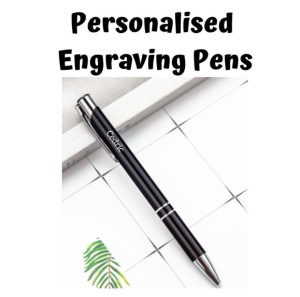 Personalized Pen With PU Leather Pouch