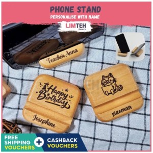 Wooden Phone Stand Holder