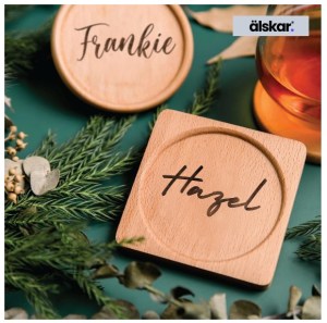 Alskar Sg — Unique Personalised Gift Name Coaster