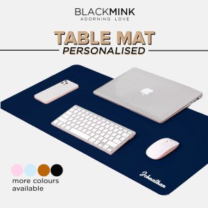 Personalised Table Mat for Mouse Pad, Keypad & More