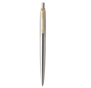 Parker — Stainless Gold Trim Ballpoint Pen