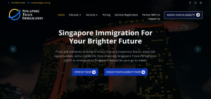 Singapore Trace Immigration Website