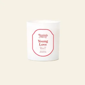 Reminds Me Of Young Love Candle