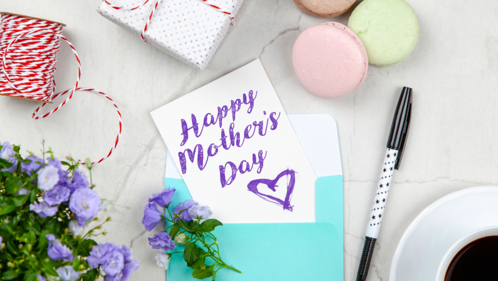 Mothers day gifts with card