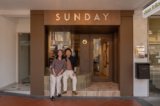 Alex and Clara Sunday Bedding Founders at Sunday Bedding Store